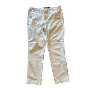 Lauren Ralph Lauren Black Label White Straight Jeans Women's 12 Minimalist